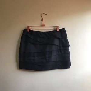 Ruffle mini skirt